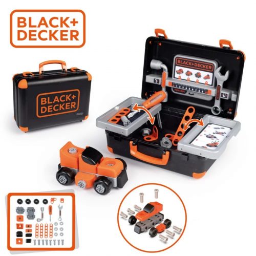 JátékSmoby Black & Decker autószerelő készlet