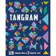 Tangram - kék - 120 tangram minta és 7 mágneses elem