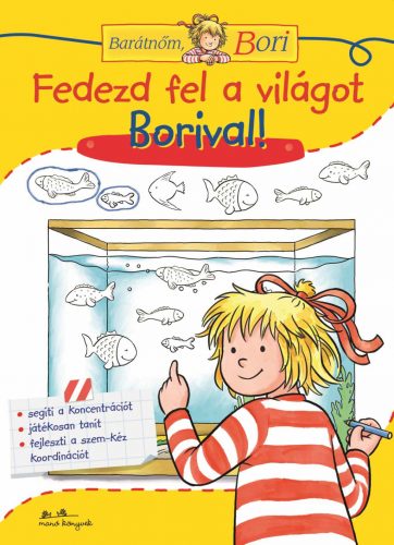 Fedezd fel a világot Borival! - barátnőm, Bori - foglalkoztató