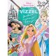 Vízzel festhető színezőkönyv - Disney hercegnők