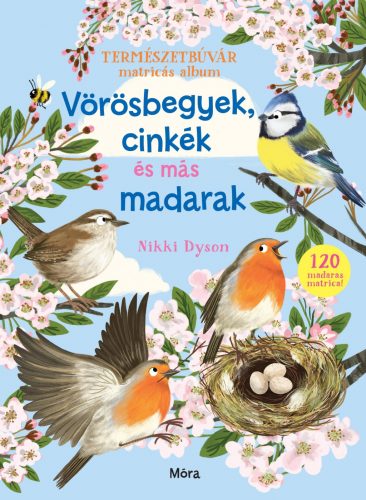 Vörösbegyek, cinkék és más madarak - természetbúvár matricás album