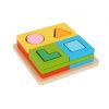 JátékTooky Toy fa montessori szín és formakereső puzzle