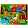 Tooky Toy szafari formaillesztős puzzle