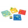 Tooky Toy fa montessori formaillesztős puzzle 6 db-os