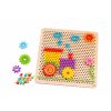 Tooky Toy mozaik tűzős puzzle készlet