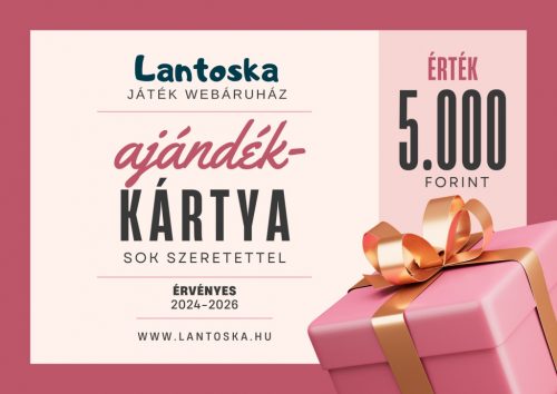 Ajándékkártya 5000 Ft értékben - digitális